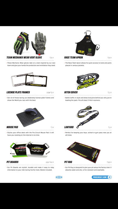 2013 Pro Circuit Catalog