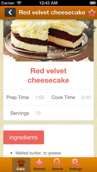 Cake Baking Recipes決ʳף