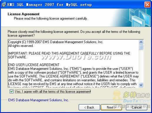 EMS MySQL Manager Pro