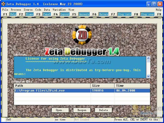 Zeta Debugger
