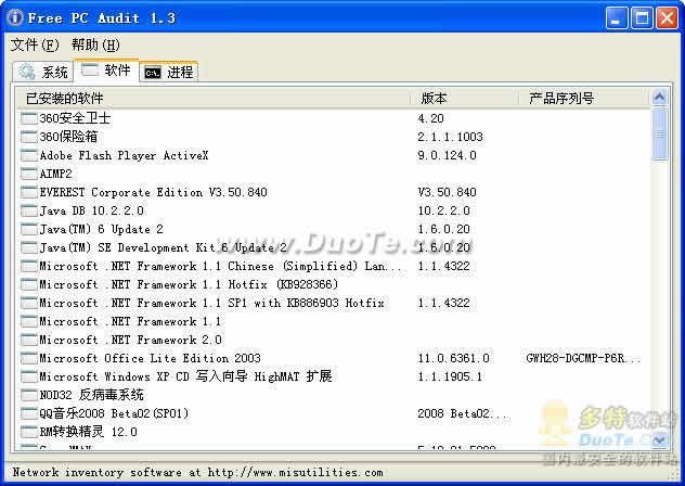 Free PC Audit