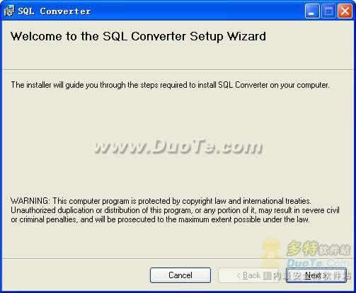 Freewind SQL Converter