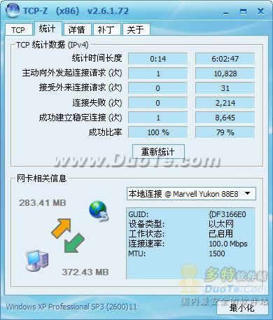 TCP-Z