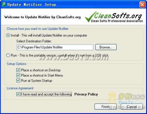 Update Notifier
