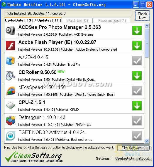 Update Notifier