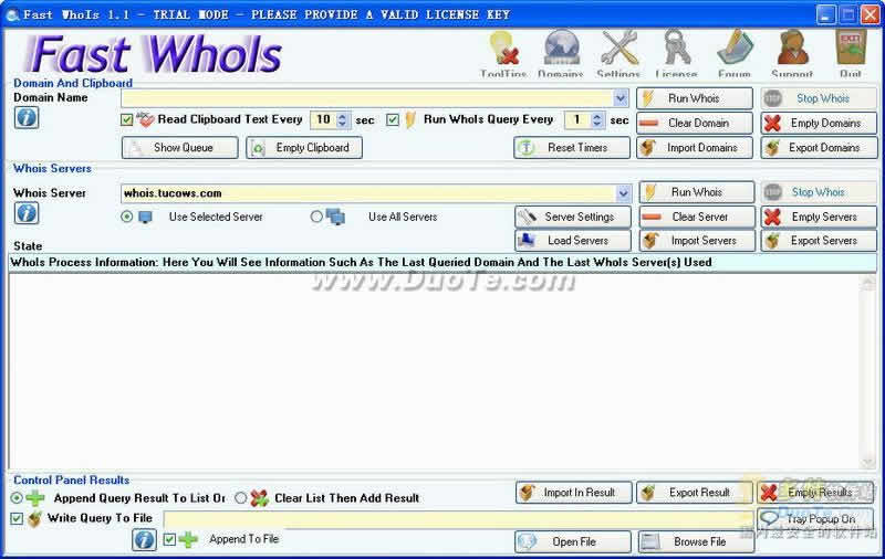 Fast WhoIs