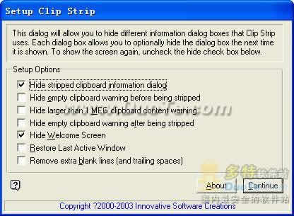 Clip Strip