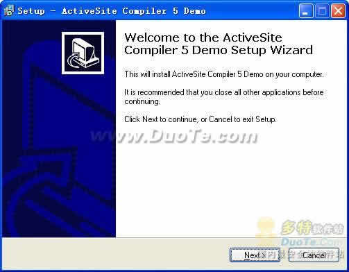 ActiveSite Compiler