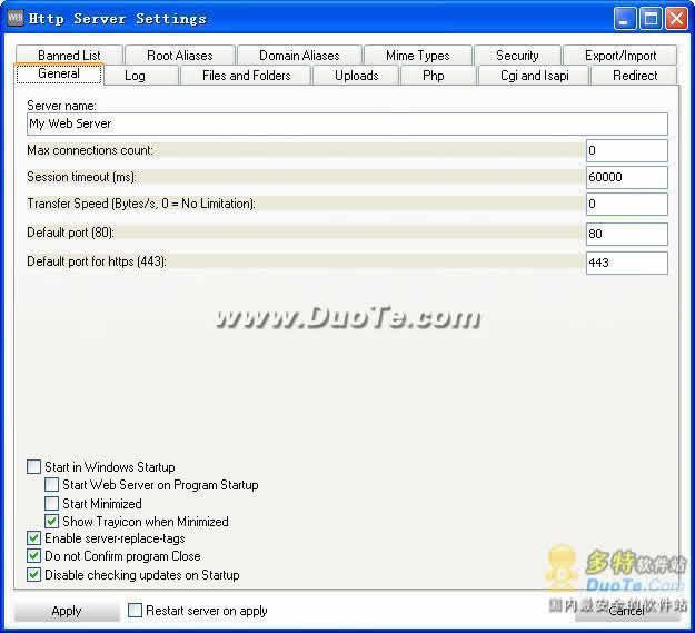 Home Web Server