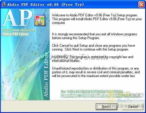 Abdio PDF Editor