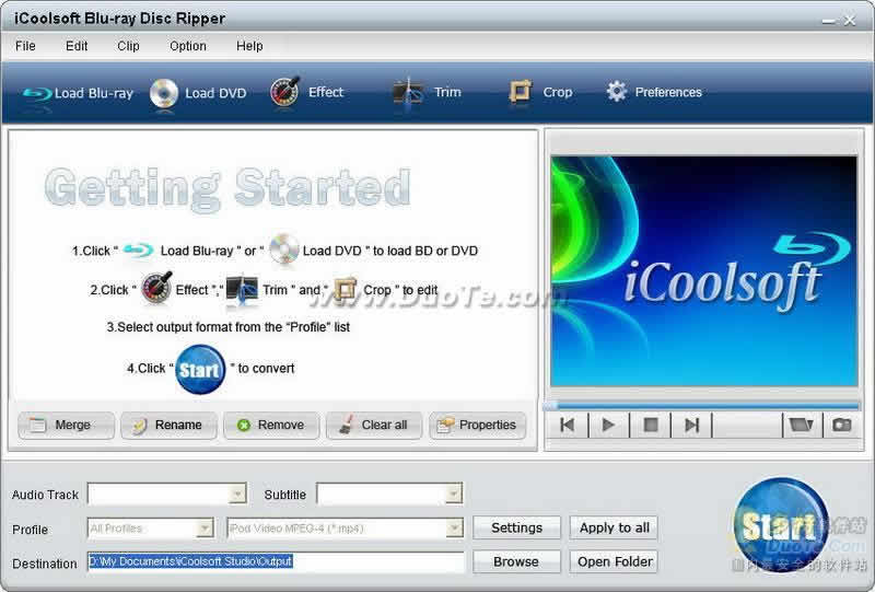 iCoolsoft Blu-ray Disc Ripper