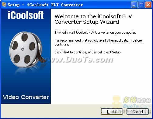 iCoolsoft FLV Converter