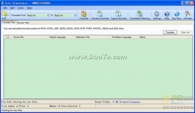 Site Translator