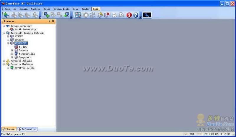 DameWare NT Utilities