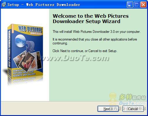 Web Pictures Downloader