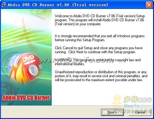 Abdio dvd cd burner