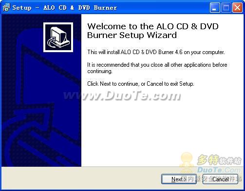 ALO CD & DVD Burner