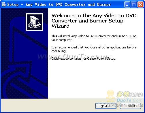 Any Video to DVD Converter and Burner