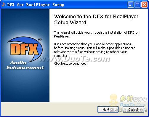 DFX For RealPlayer