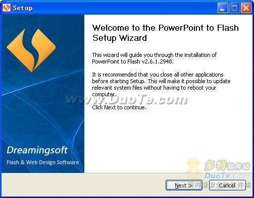 PowerPoint to Flash V2.61