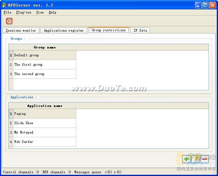 SoftDrom RFBServer