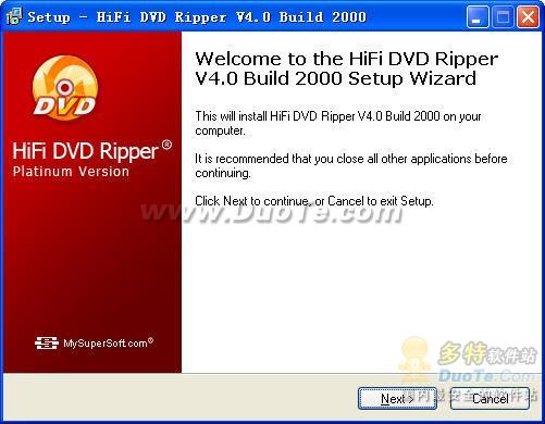 HiFi DVD Ripper