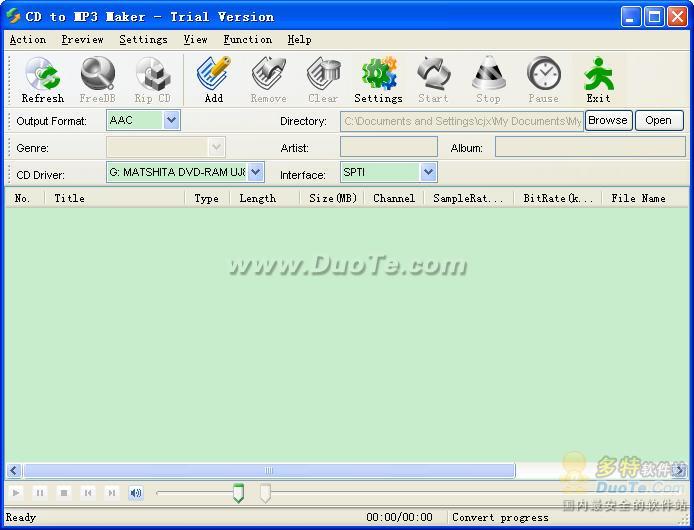 CD to MP3 Maker