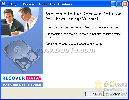 Recovery Data for Windows V2.0