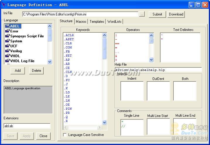 Prism Editor
