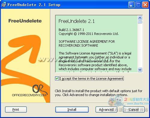 FreeUndelete V2.1.36867.1