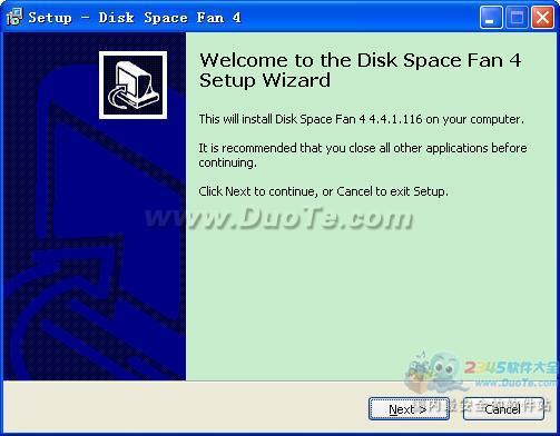 Disk Space Fan free
