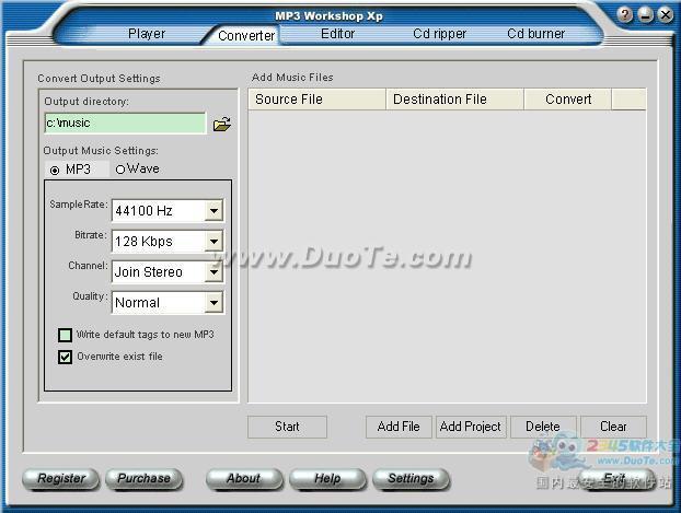 MP3 Workshop XP