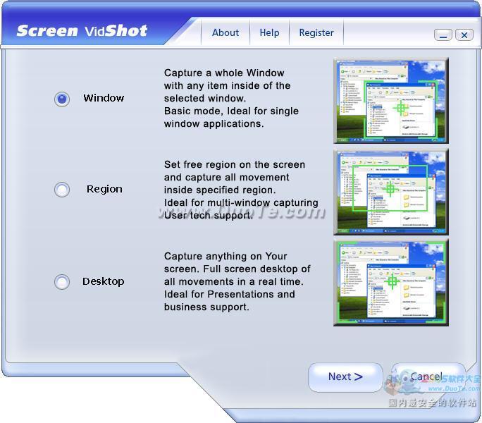 Screen VidShot
