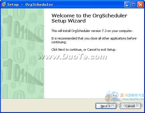 OrgScheduler LAN