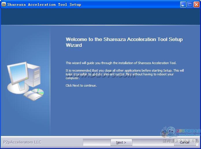 Shareaza Acceleration Tool