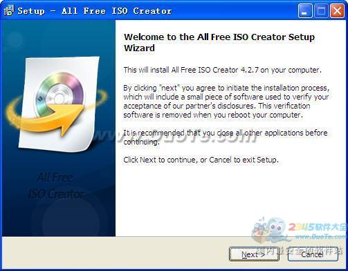 All Free ISO Creator
