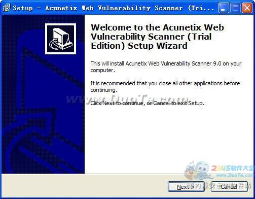 Acunetix Web Vulnerability Scanner