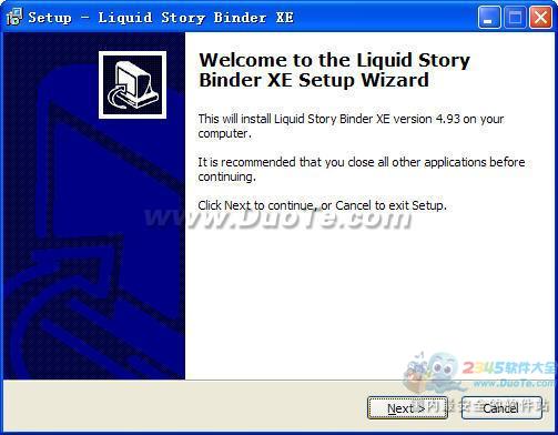 Liquid Story Binder XE