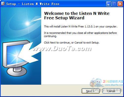 Portable Listen N Write Free(¼)