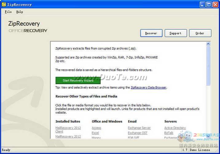 ZipRecovery (zip޸)