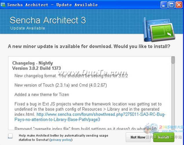 Sencha Architect 3