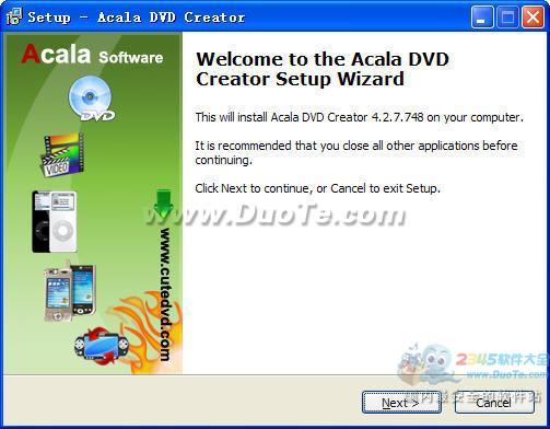 Acala DVD Creator