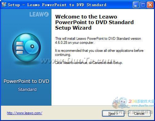 Leawo PowerPoint to DVD Std