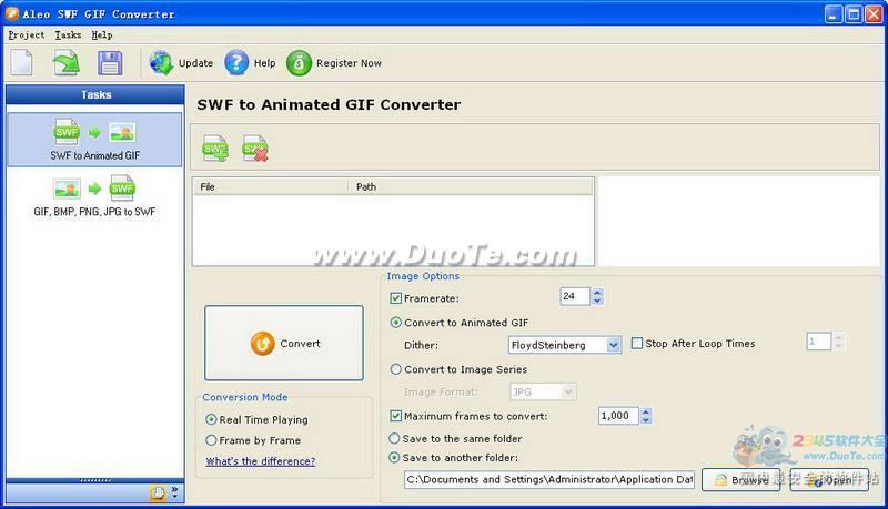 Aleo SWF GIF Converter