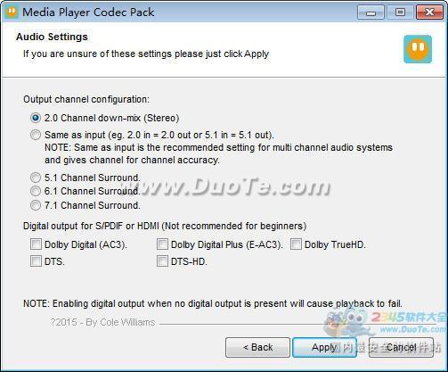 Media Player Codec Pack(Ƶ)