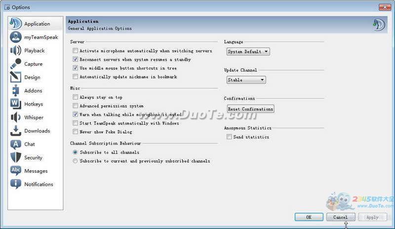 TeamSpeak x32