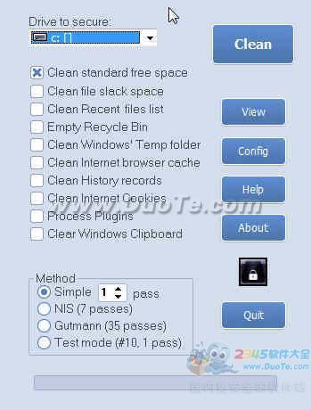 Clean Disk security