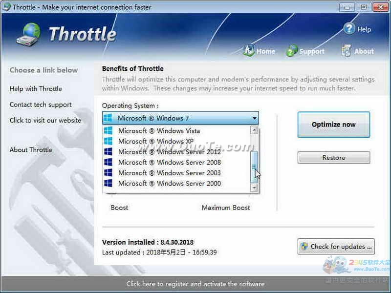 Throttle()