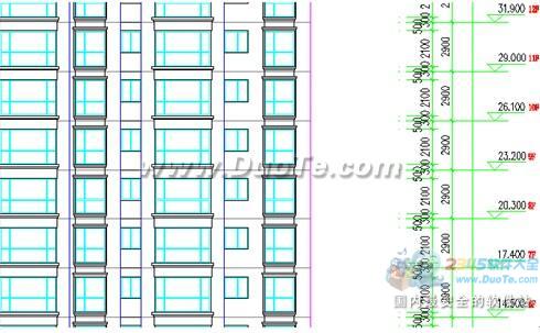 浩辰CAD教程建筑之立面生成