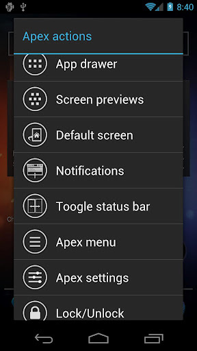   Apex Launcher